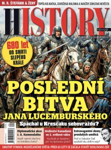 obálka časopisu HISTORY