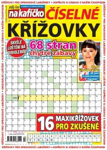 obálka časopisu Křížovky Můj čas na kafíčko - Číselné křížovky