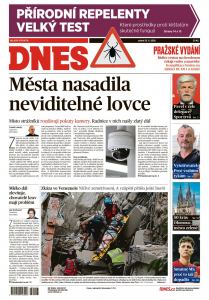 obálka časopisu MF DNES