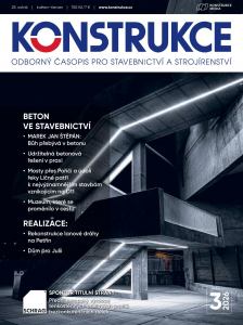 obálka časopisu Konstrukce
