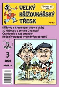 obálka časopisu Velký Křížovkářský třesk