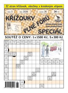 obálka časopisu Křížovky plné fórů speciál