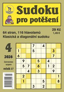 obálka časopisu Sudoku pro potěšení