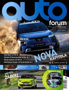 obálka časopisu Autoforum
