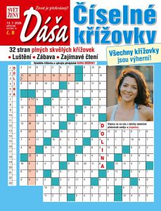 obálka časopisu Dáša Číselné křížovky
