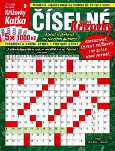 obálka časopisu Katka Číselné křížovky