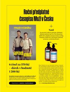dárek k předplatnému časopisu Muži v Česku