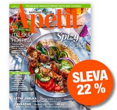dárek k předplatnému časopisu Apetit