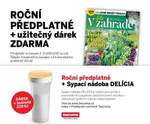 dárek k předplatnému časopisu V Zahradě