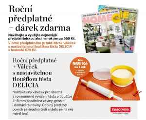 dárek k předplatnému časopisu HOME